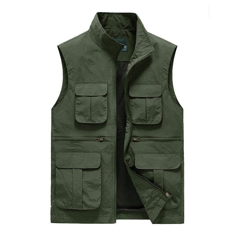 Lightweight Travel Vest – Multi-Pocket & Quick-Dry Design