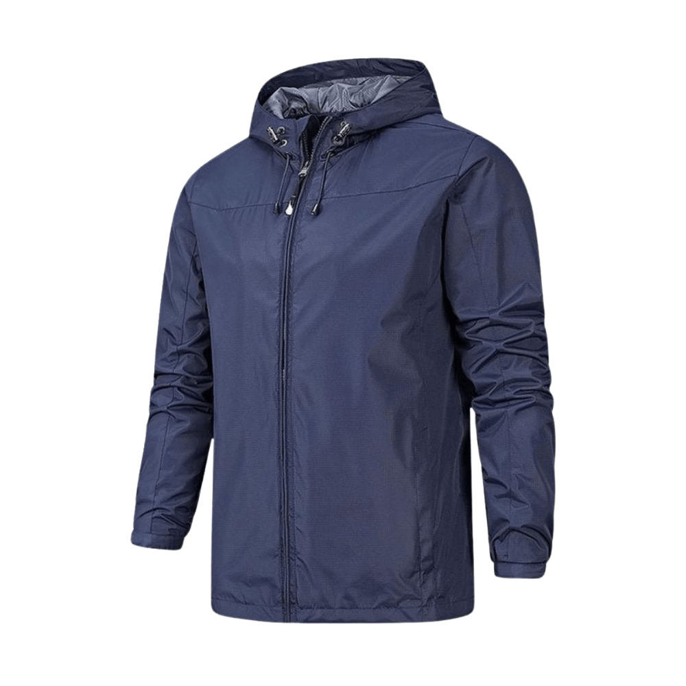 Water-Resistant Breathable Rain Jacket – Lightweight Outdoor Layer