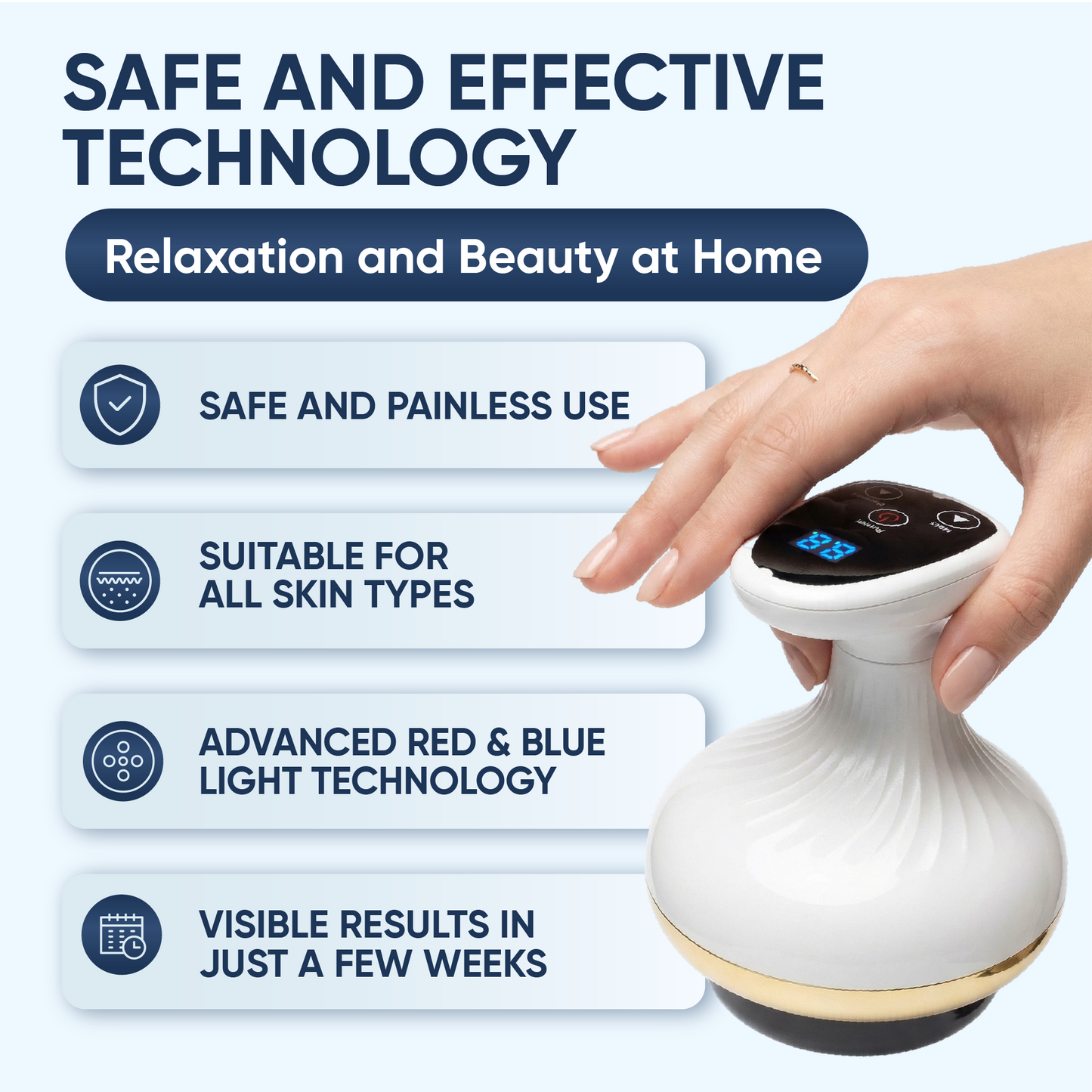 Arvela 4-In-1 Lymphatic Drainage Massager