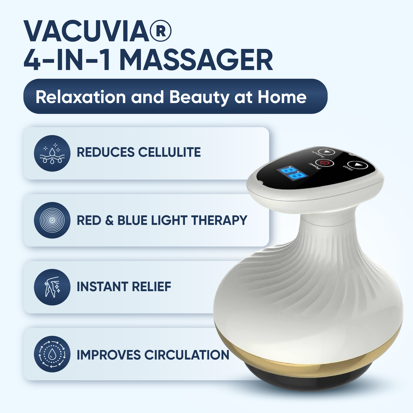 Arvela 4-In-1 Lymphatic Drainage Massager